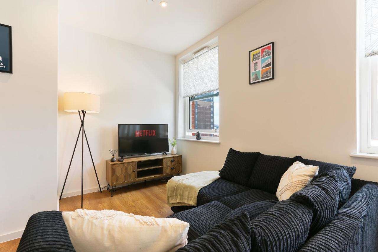 Modern 2-Bed Apartment, Free Parking, City Centre, Netflix & Pet Friendly - Hosted By Stay Host Save Sheffield Exterior foto